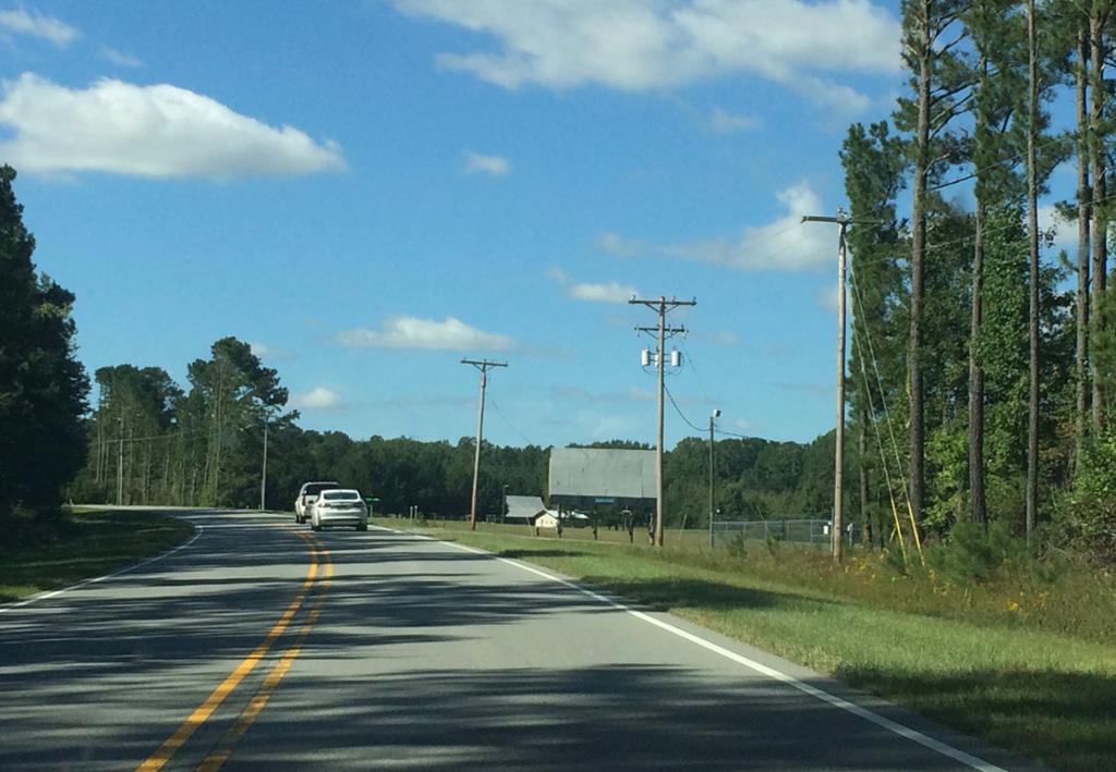 Photo of a billboard in Boykins