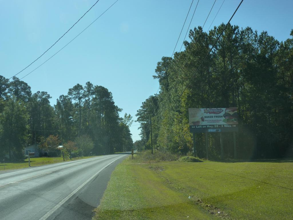 Photo of a billboard in Hobucken