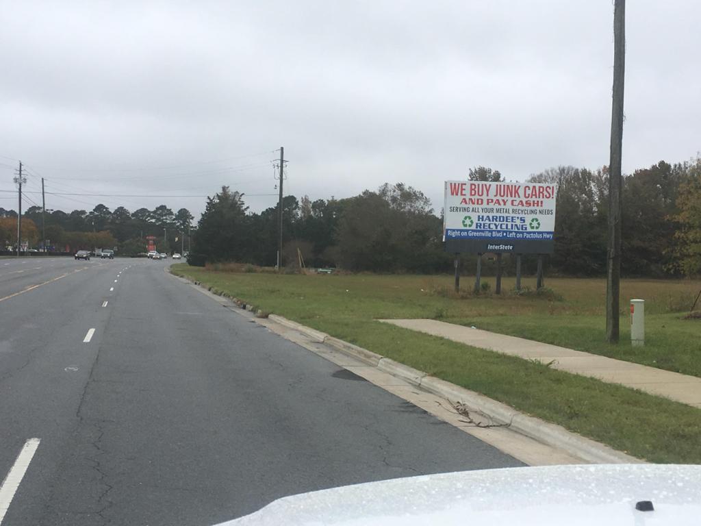 Photo of a billboard in Grimesland