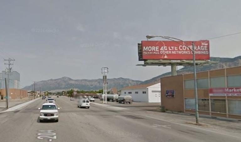 Photo of a billboard in Ogden