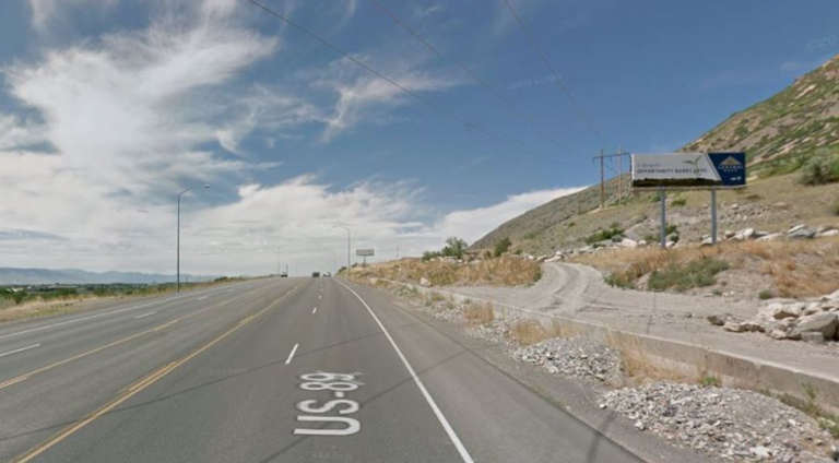 Photo of a billboard in Provo Canyon