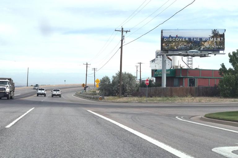 Photo of a billboard in Wanship