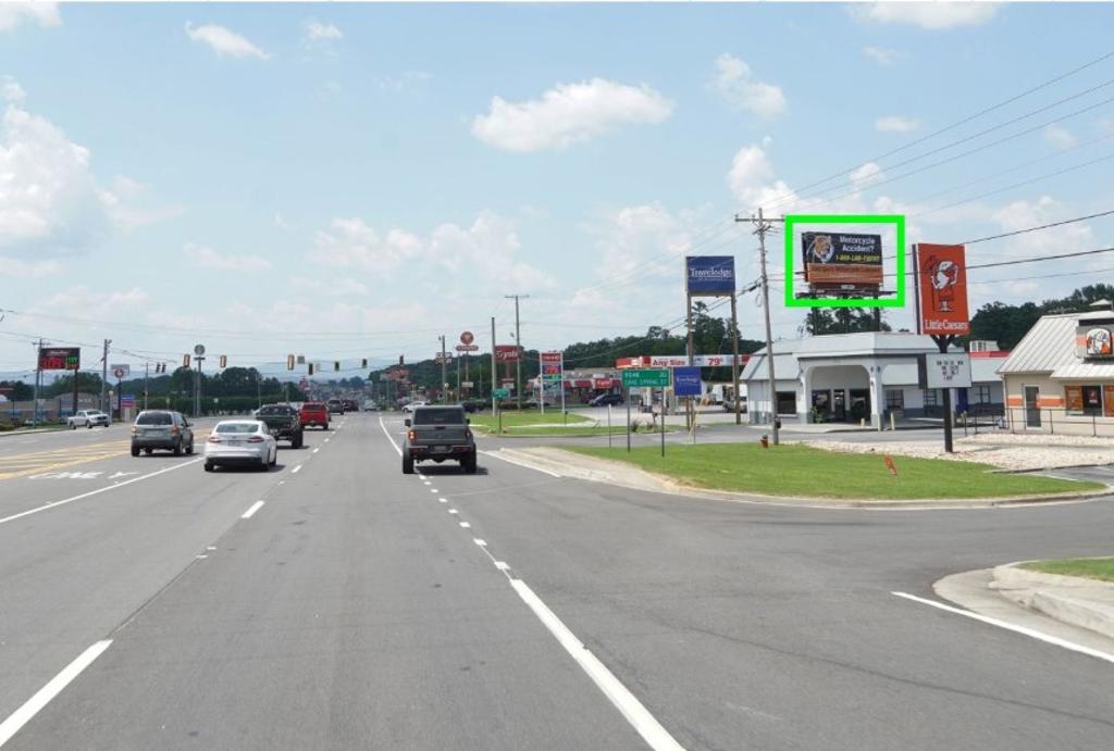 Photo of a billboard in Calhoun