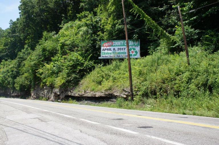 Photo of a billboard in Big Chimney