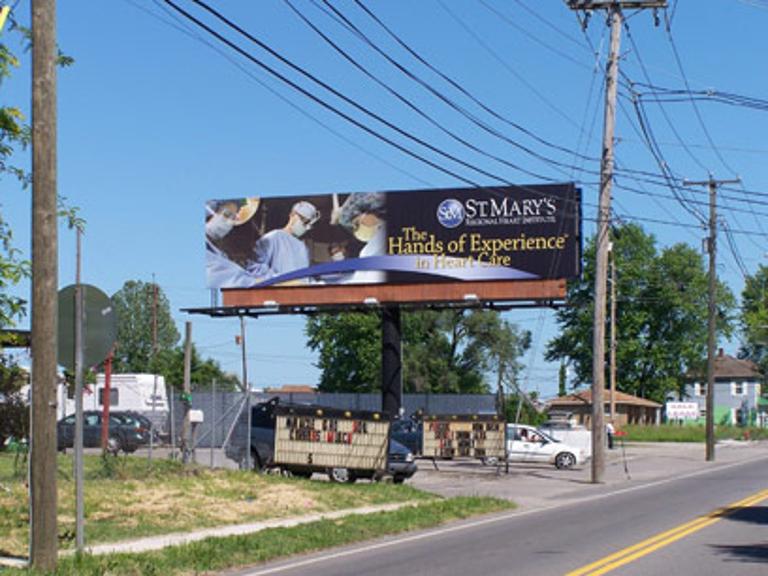 Photo of a billboard in Ceredo