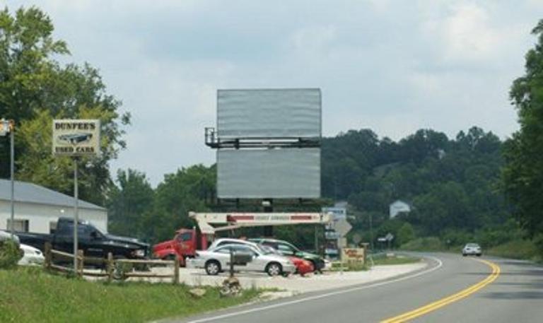 Photo of a billboard in West Hamlin