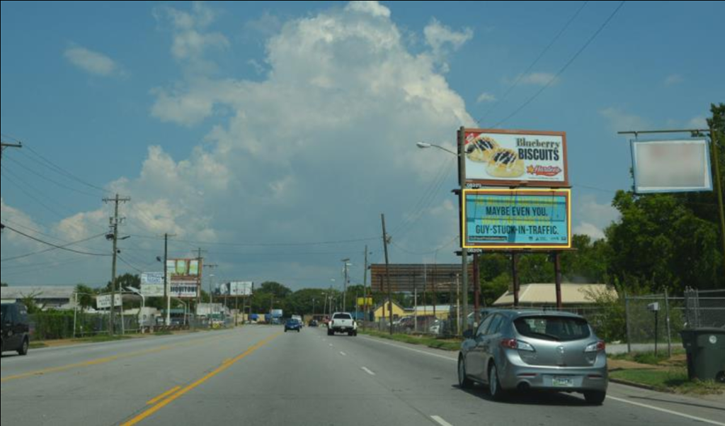 Photo of a billboard in Flintstone