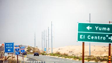 El Centro California bus ads