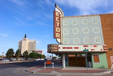 Odessa Texas movie theater ads