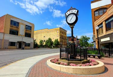 Utica New York movie theater ads